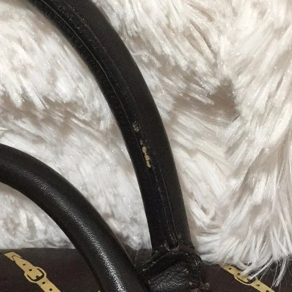 Longchamp vintage brown leather Boston bag - Picture 6 of 16